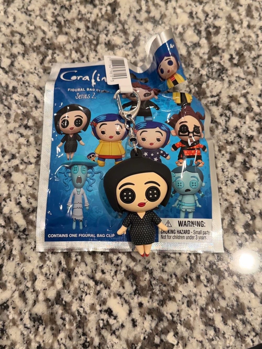 Coraline Figural 3D Bag Clip Series 2 Other Mother Keychain